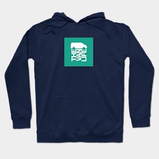 The Van Life Logo (green box) Hoodie